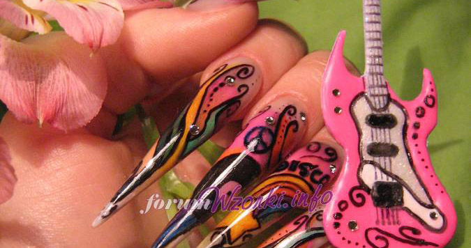 PRACE KONKURSOWE „Szalone lata 70-te z NailsPRO”