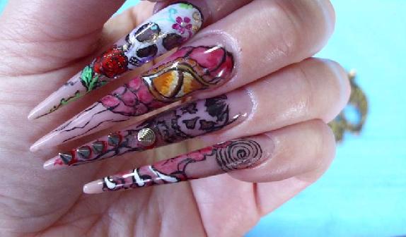 [Prace konkursowe] Tattoo Nails